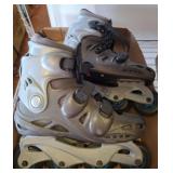 Inline Roller Skates with Adjustable Straps