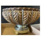 Decorative Bowl with Intricate Leaf Motif