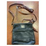 Dooney & Bourke Black Leather Crossbody Bag