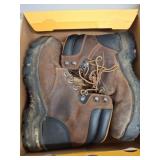 Carhartt CMF6066 Brown Work Boots, Size 8.5 US