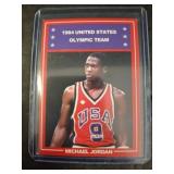 1984 U.S. Olympic Team Michael Jordan Card