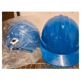 Blue Hard Hats by Brown USA, Lot of Two