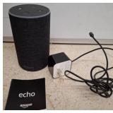 Amazon Echo Smart Speaker with Power Adapter