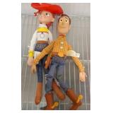 Disney/Pixar Woody and Jessie Plush Figures