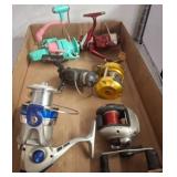 6 Assorted Fishing Reels