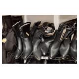 Black Boots in Various Sizes
