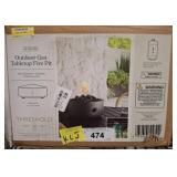 Threshold Outdoor Gas Tabletop Fire Pit