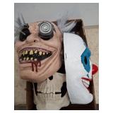 Halloween Masks and Trophies