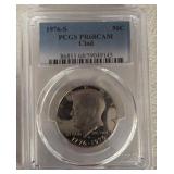 1976-S Kennedy Half Dollar, PCGS PR68CAM