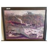 Framed Print by Joseph Pickett, 33ï¿½27 Inches