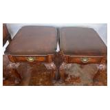 Broyhill Square Wood End Tables