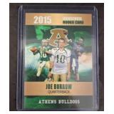 2015 Joe Burrow Rookie Phenoms Card