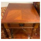 Broyhill Wood Accent Table with Single Drawer
