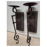Wrought Iron Wall Sconces