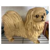 Ceramic Pekingese Dog Figurine