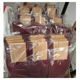 Packaged Solid Burgundy Cooper & Jin Socks
