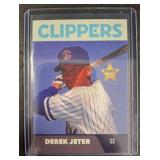 1994 Derek Jeter Columbus Clippers Rookie Card