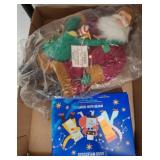 Santa Figurine and Winter Glow Essentials Set