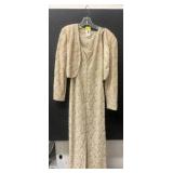 Brilliante By J.A. Gown With Matching Bolero