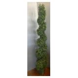 Artificial Spiral Topiary in Green Pot, 63ï¿½ Tall