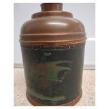 Metal Tobacco Tin With Accessories