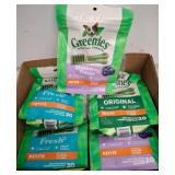 Box Lot of Greenies Dental Treats for Dogs