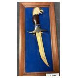 Framed Decorative Eagle Knife