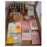 Cosmetic Items: False Nails, Face Masks