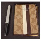Coach Signature Canvas Card Holder
