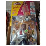 Play-Doh Barbie Set and Disney Wish Figurines