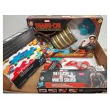 Marvel Toys and Puzzle Lot, Assorted Items