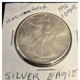 1986 American Silver Eagle Dollar Coin