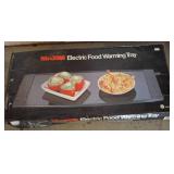 Salton Electric Food Warming Tray in Box