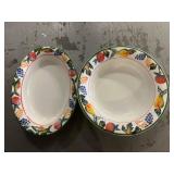 HRS Fruit-Themed Ceramic Bowls