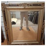 Ornate Gilt Frame Mirror, 37ï¿½46 Inches rm4