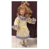 1989 Danbury Mint Porcelain Doll