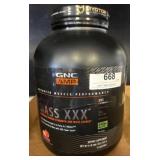 GNC AMP Mass XXX Strawberry, 6 Lbs