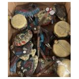 Painted Resin Southwestern Figurines