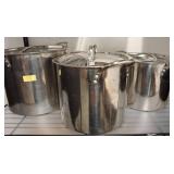 Stainless Steel Stockpots with Lids