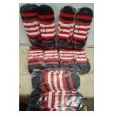 Cooper & Jin Striped No-Show Socks