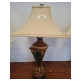 Decorative Table Lamp with Woven Shade
