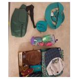 Scout Hats, Accessories, and Bag