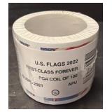 USPS U.S. Flags 2022 Forever Stamps, 100-Count