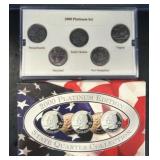 2000 U.S. State Quarter Platinum Edition Set