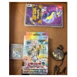 Game Items, Cards, and Pocket Watch