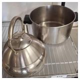 Farberware Stainless Steel Pot and Kettle