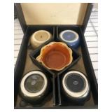 Five Ceramic Bowls in Gift Box