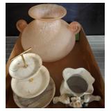 Decorative Glass, Ceramic, and Marble Items