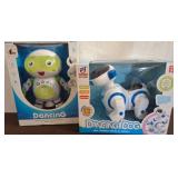 Two Electronic Dancing Toys - Robot and Dog