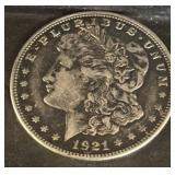 1921d Morgan Silver Dollar Coin